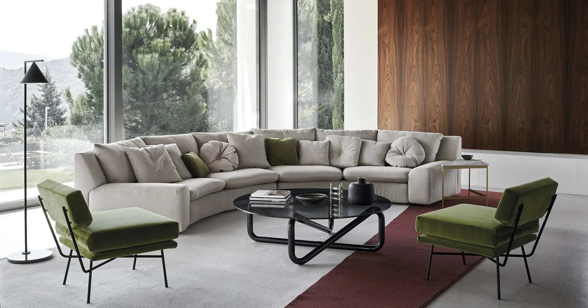 ben ben sofa part of arflex furniture collection