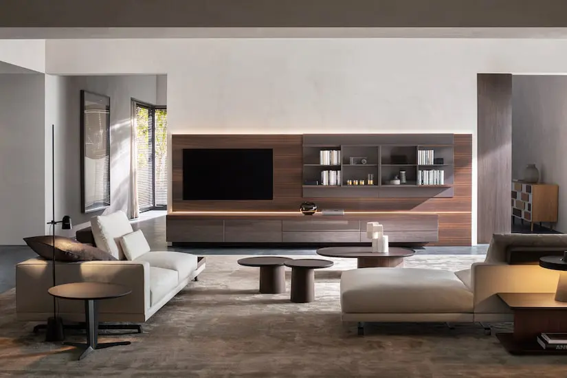 molteni 505 wall system part of molteni furniture collection