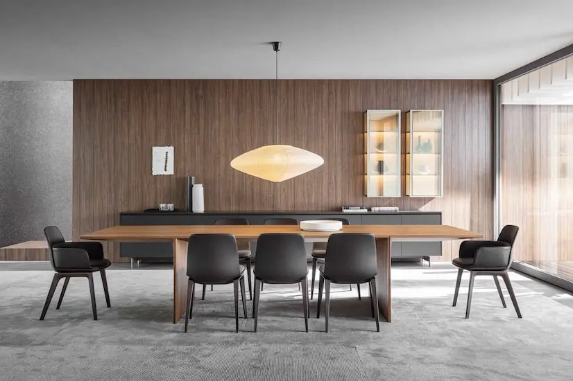 foster dining table designed for molteni furniture collection