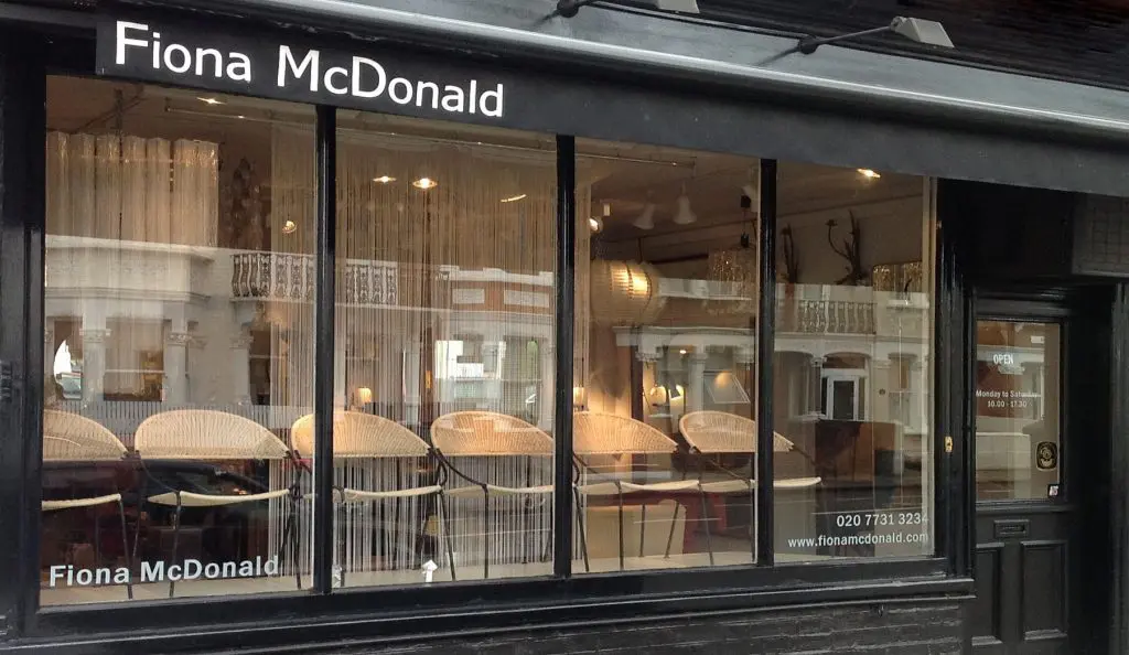Italian Furniture in London and 12 Best Italian furniture stores in London outside the Fiona McDonald Italian furniture store in London