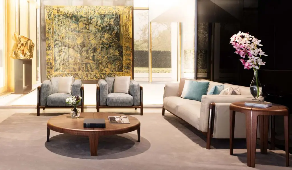 Italian Furniture in London and 12 Best Italian furniture stores in London featuring Giorgetti brand Italian contemporary furniture