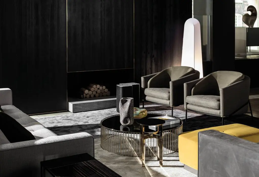 Italian Furniture in London and 12 Best Italian furniture stores in London and interior image of Minotti London showroom