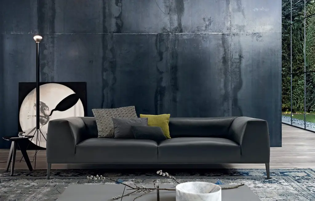 Italian Furniture in London and 12 Best Italian Furniture Stores in London with the Poliform Italian furniture brand's Metropolitan Sofa