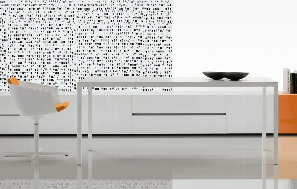 Italian Furniture in London and 12 Best Italian Furniture Stores in London with the Poliform Italian furniture brand Trevi Desk or table