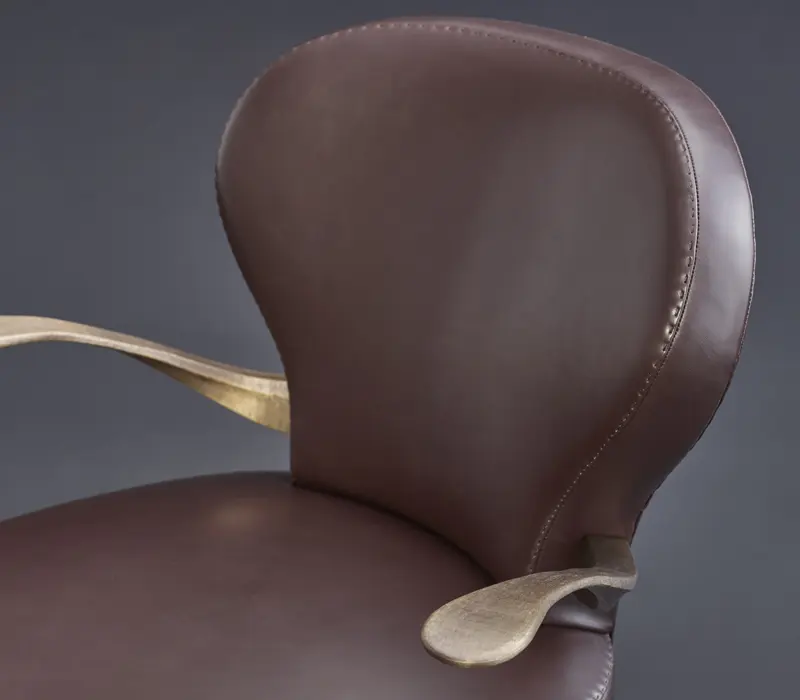 Italian Furniture in London and 12 Best Italian Furniture Stores in London with the Promemoria Moka Roka Chair with armrest details