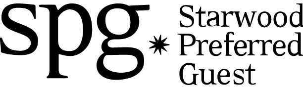 SPG Starwood Preferred Guest logo on a white background