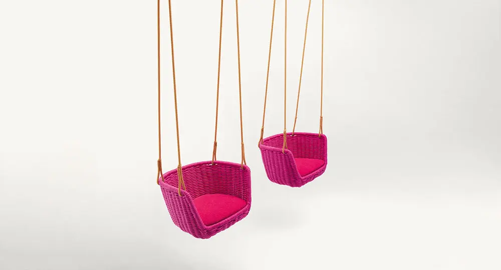 adagio suspended seat by paola lenti one of the best italian outdoor furniture brands