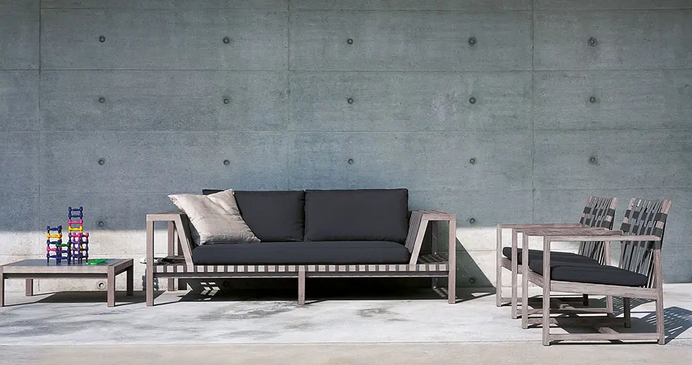network sofa set by roda one of the best outdoor furniture brands