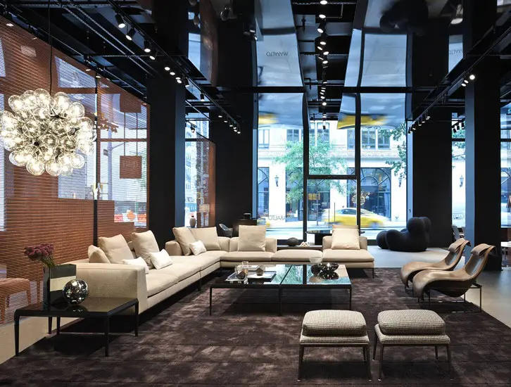 B&B Italia showroom and Italian furniture stores in New York City