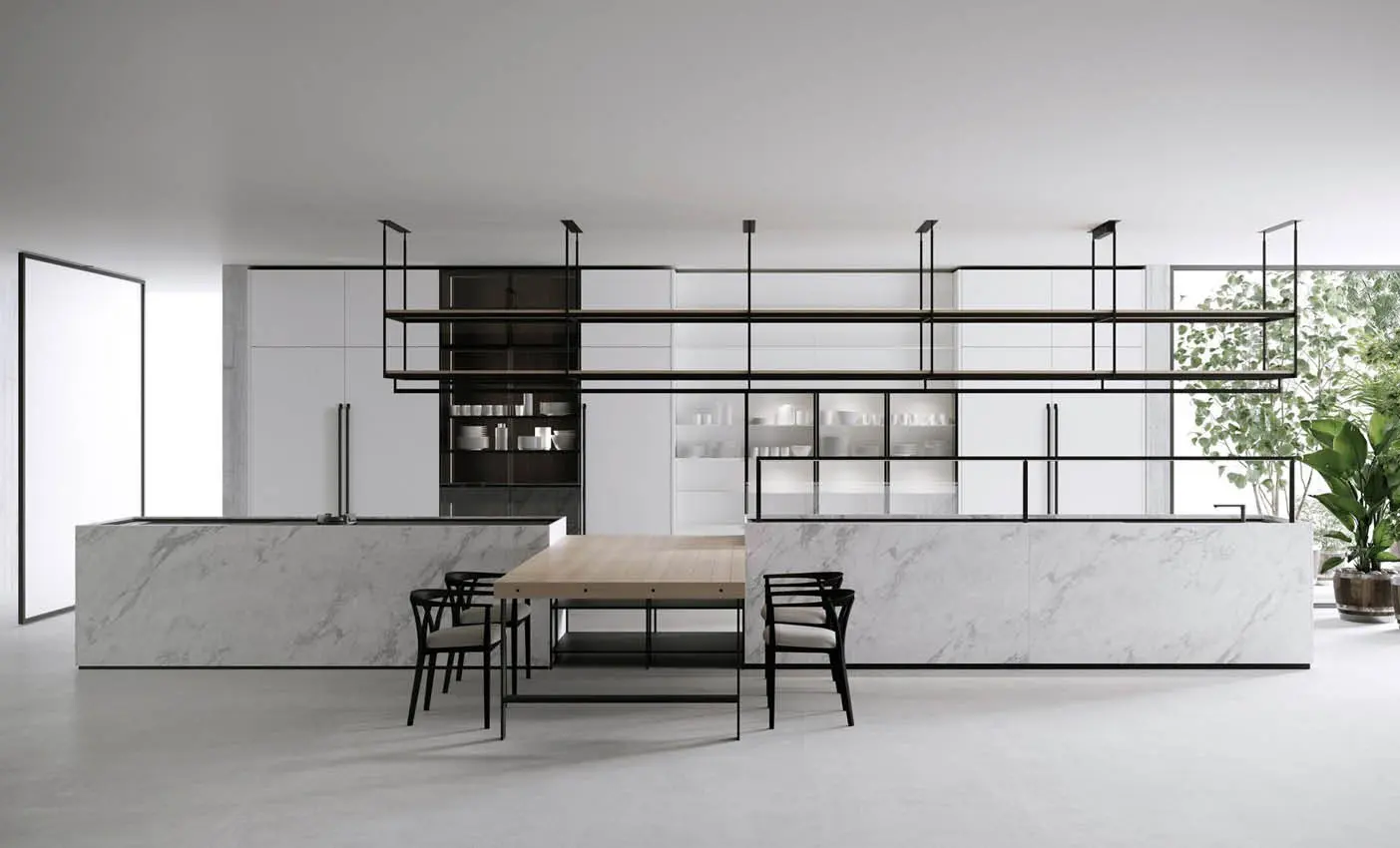 boffi combine kitchen presented during milan design week 2020