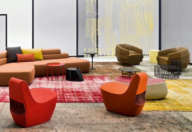 sofa and armchairs moroso furniture