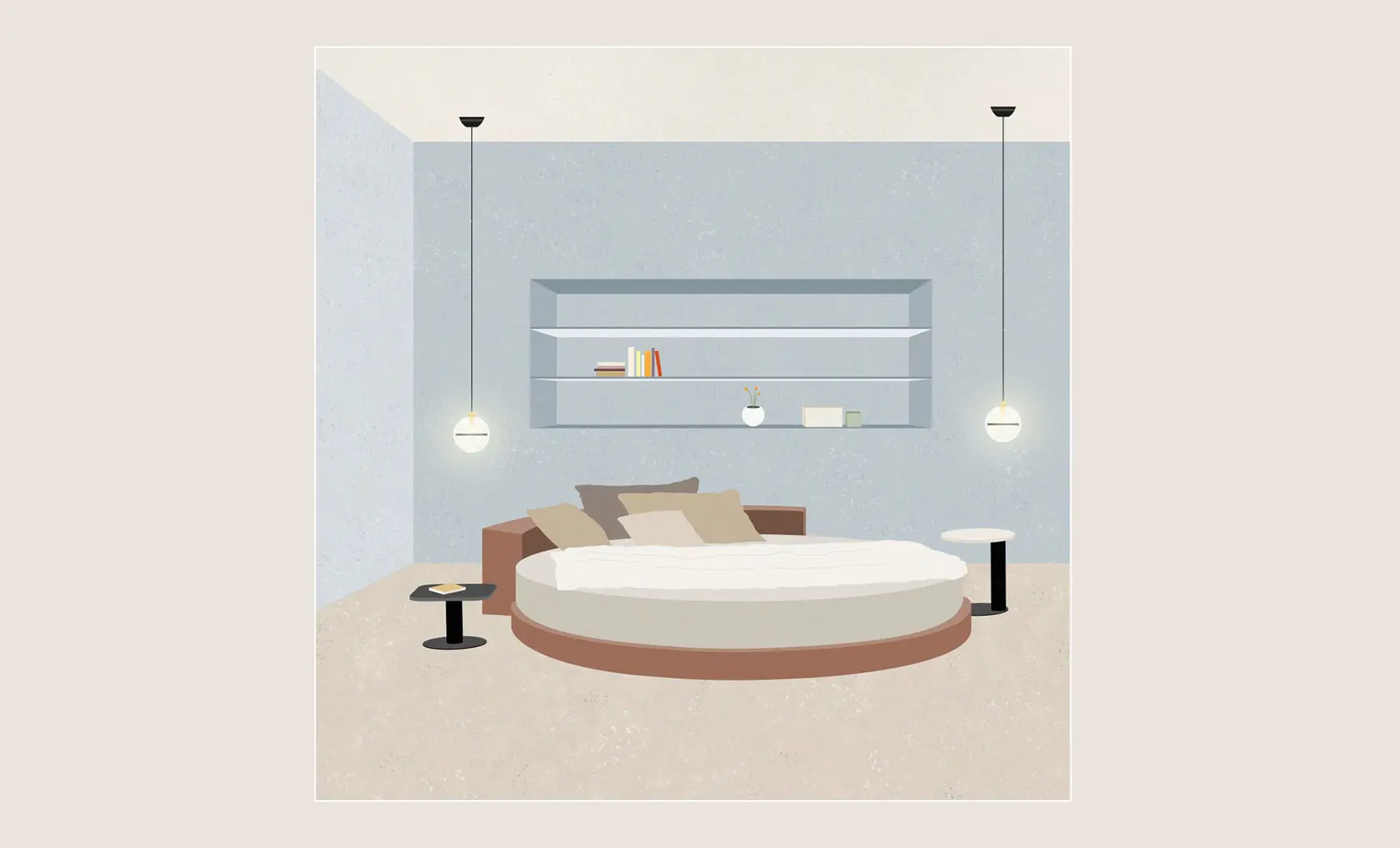 Ivano Redaelli Beds inspirations made by Esperiri