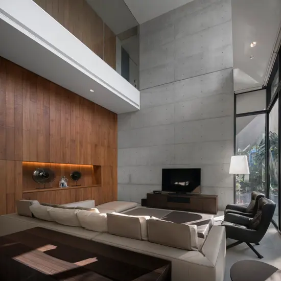 Contemporary Luxury Living Room designed by Architects49. Discover our Unique List of the Best Interior Design Firm in Bangkok by Esperiri