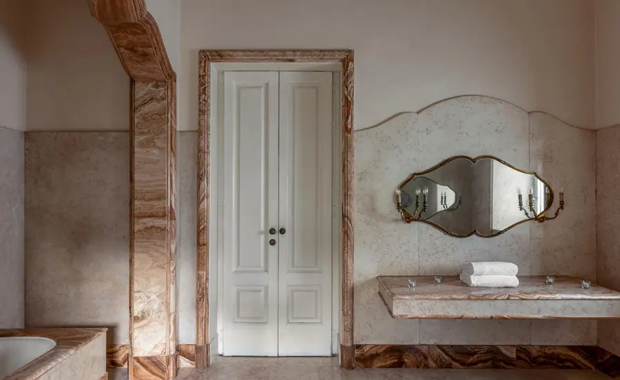 Elegant and luxurious interior design. In Our List of Best Boutique Hotels Italy has to offer, we can not mention Palazzo Bozzi Corso in Salento.