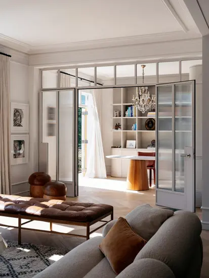 Elegant Living room designed by Richard Stanish, one of the Design studios we selected in our list of the top interior designers Sydney has to offer