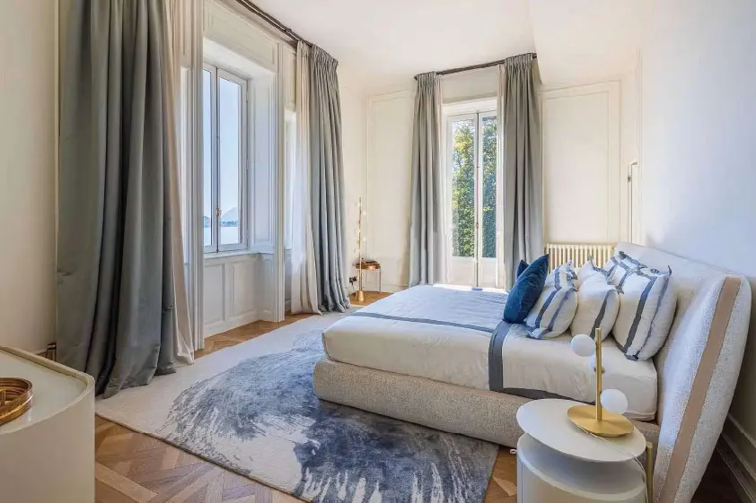 Guestroom of the Menaggio Villa