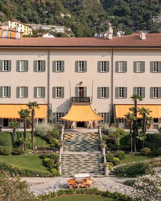 View of Passalacqua hotel lake como