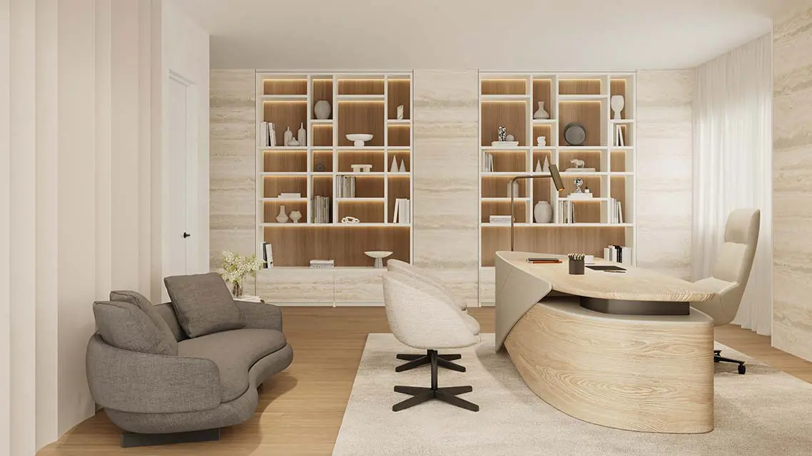 Italian Luxury Office Furniture for an Italian design project in Lagos Nigeria